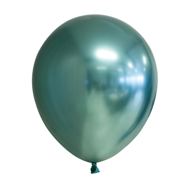 Ballonger - Mirror - Grnne - 30 cm - 10 stk
