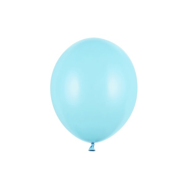 Ballonger - Strong - Pastell - Lysebl - 30 cm - 10 stk