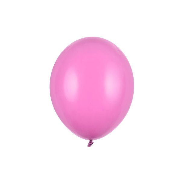 Ballonger - Strong - Pastell - Fuchsia - 30 cm - 10 stk