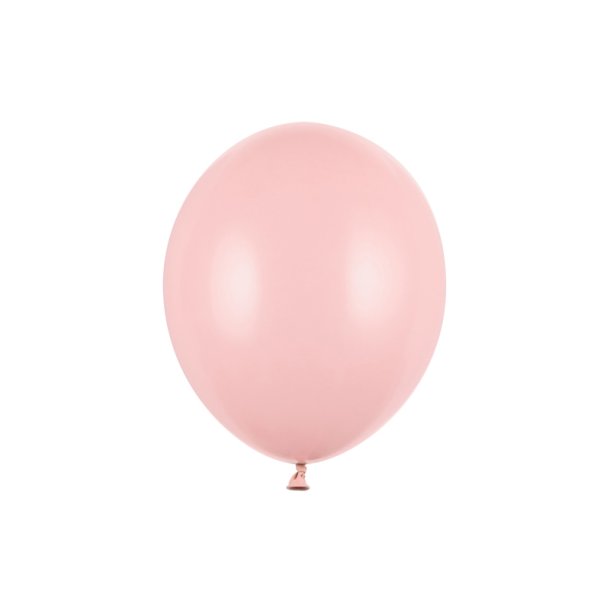 Ballonger - Strong - Pastell - Lyserosa - 30 cm - 10 stk
