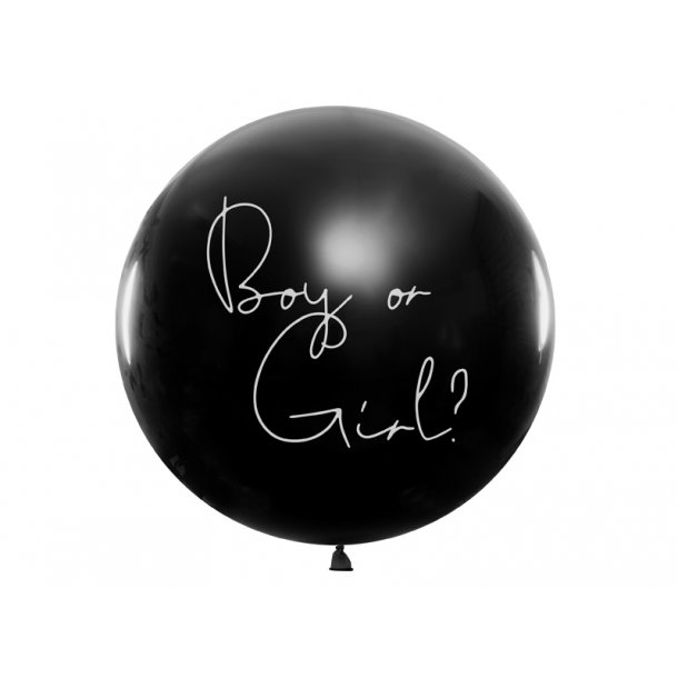 Ballong - Gender Reveal - Boy or Girl? - Bl - 1 meter